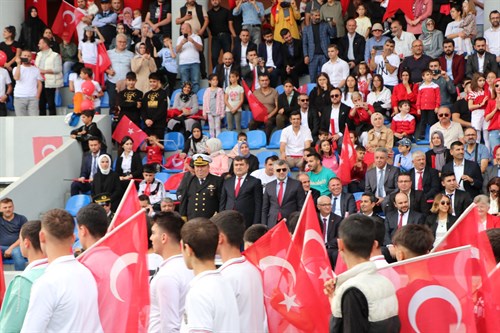 29 Ekim Cumhuriyet Bayramı'nın 100. Yılı Coşkuyla Kutlandı