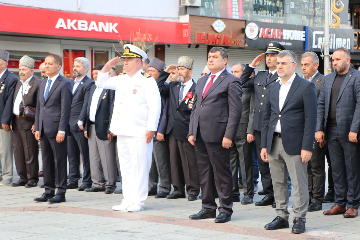 Kaymakamımız Kemal ŞAHİN Gaziler Günü Törenine Katıldı