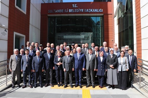 İstanbul Valisi Sayın Davut GÜL Başkanlığında İlçemizde "Muhtarlar Toplantısı" Gerçekleştirildi