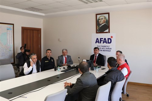 Kaymakamımız Kemal ŞAHİN Başkanlığında "Afet Koordinasyon Kurulu Toplantısı" Gerçekleştirildi
